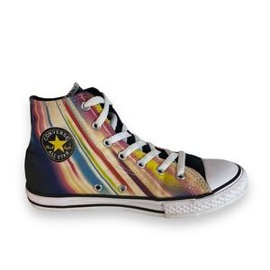 Converse Chuck Taylor All Star Rainbow Stripe High Tops Junior Size 4